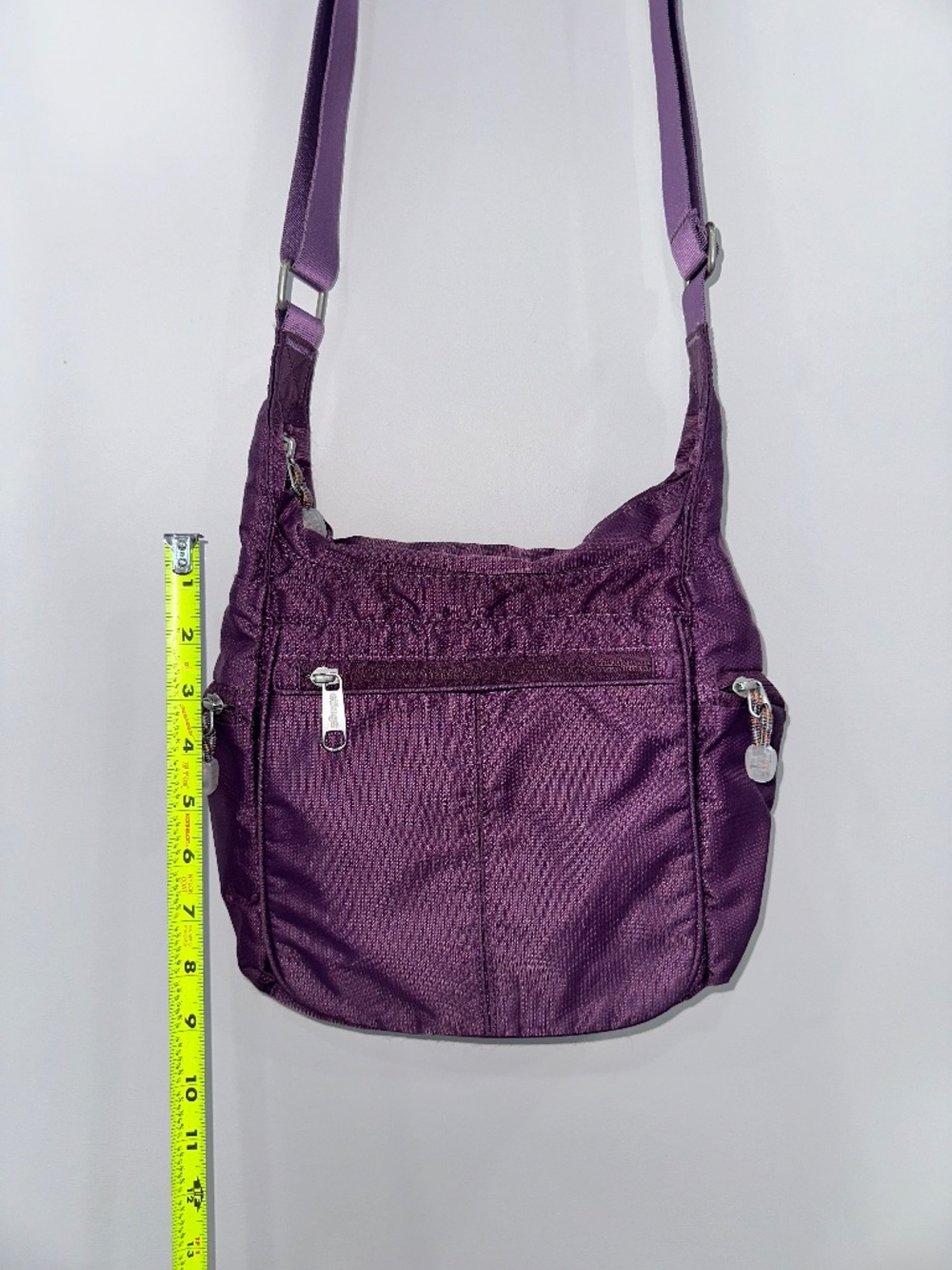 eBags Crossbody/Shoulder Bag in Eggplant Purple - Picture 4 of 8